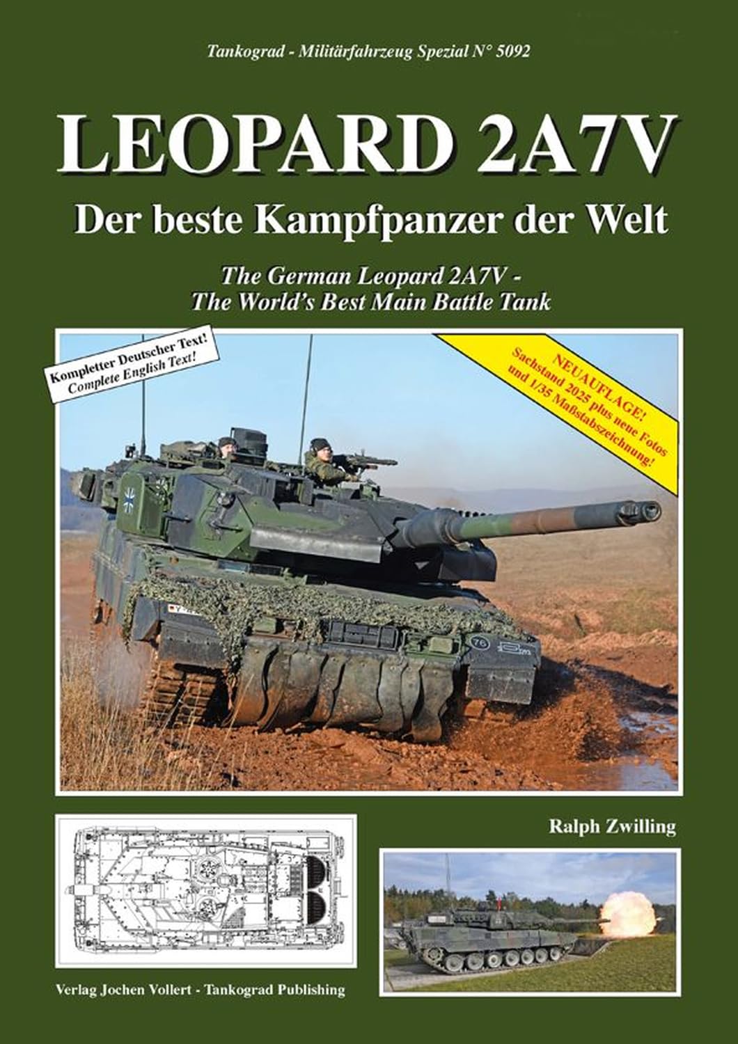Tankograd Leopard 2A7V Model Reference Book for Collectors