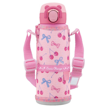 ZOJIRUSHI Kids Mug 480ml for Easy Use Cherry Pink
