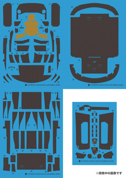 PLATZ 1/24 Racing Series 911 Type 991 RSR 2018 Model Detail Parts