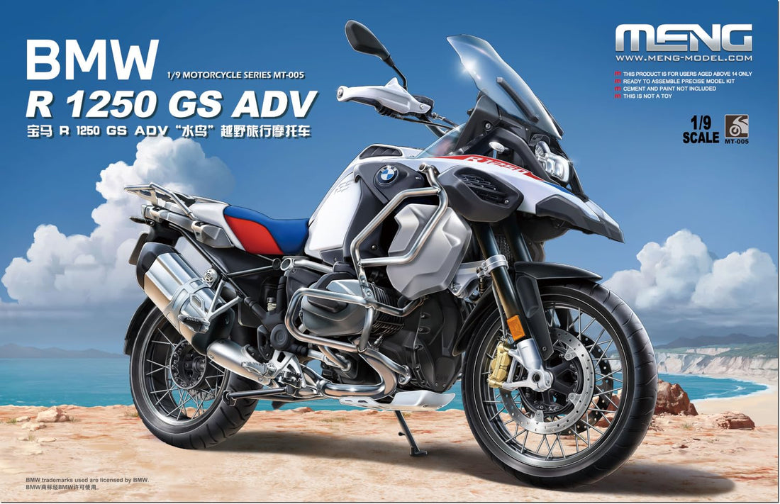 MENG 1/9 BMW R 1250 GS Adventure Model Kit