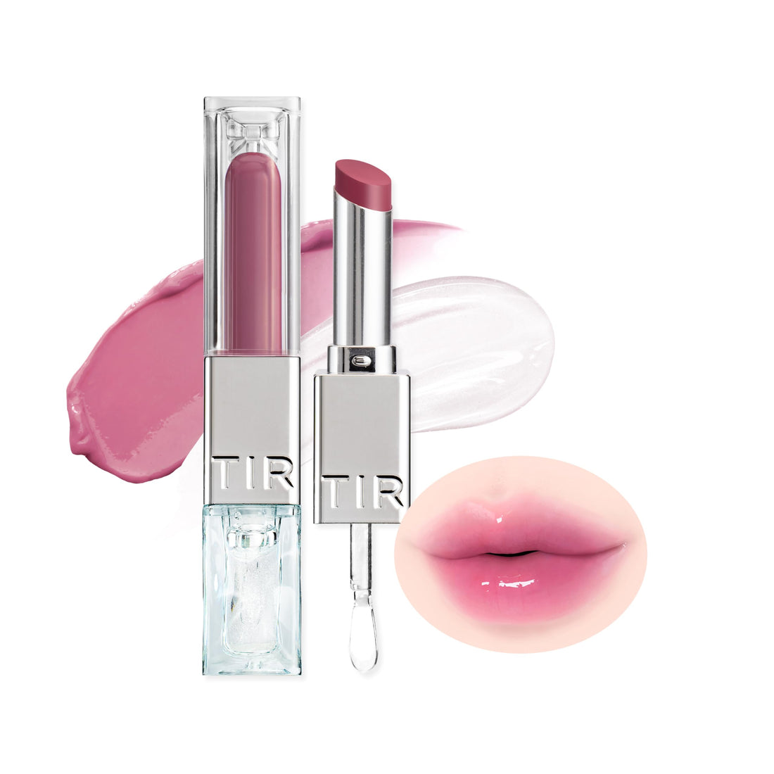 TIRTIR Melting Glow Dual Lip Balm and Plumper 1.5g Each