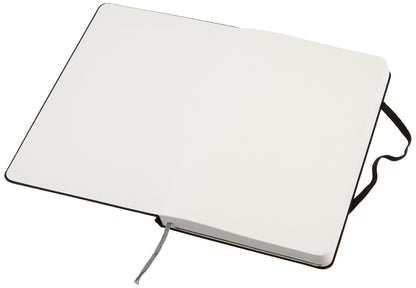 Amazon Basics Classic Notebook L Size 13cm x 21cm Black