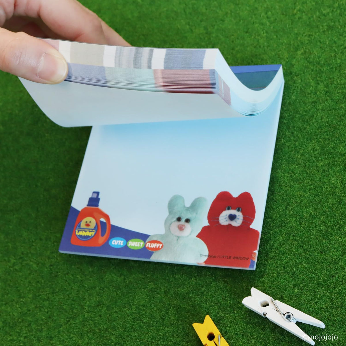 mojojojo Square Memo Laundry for Ages 6 and Up