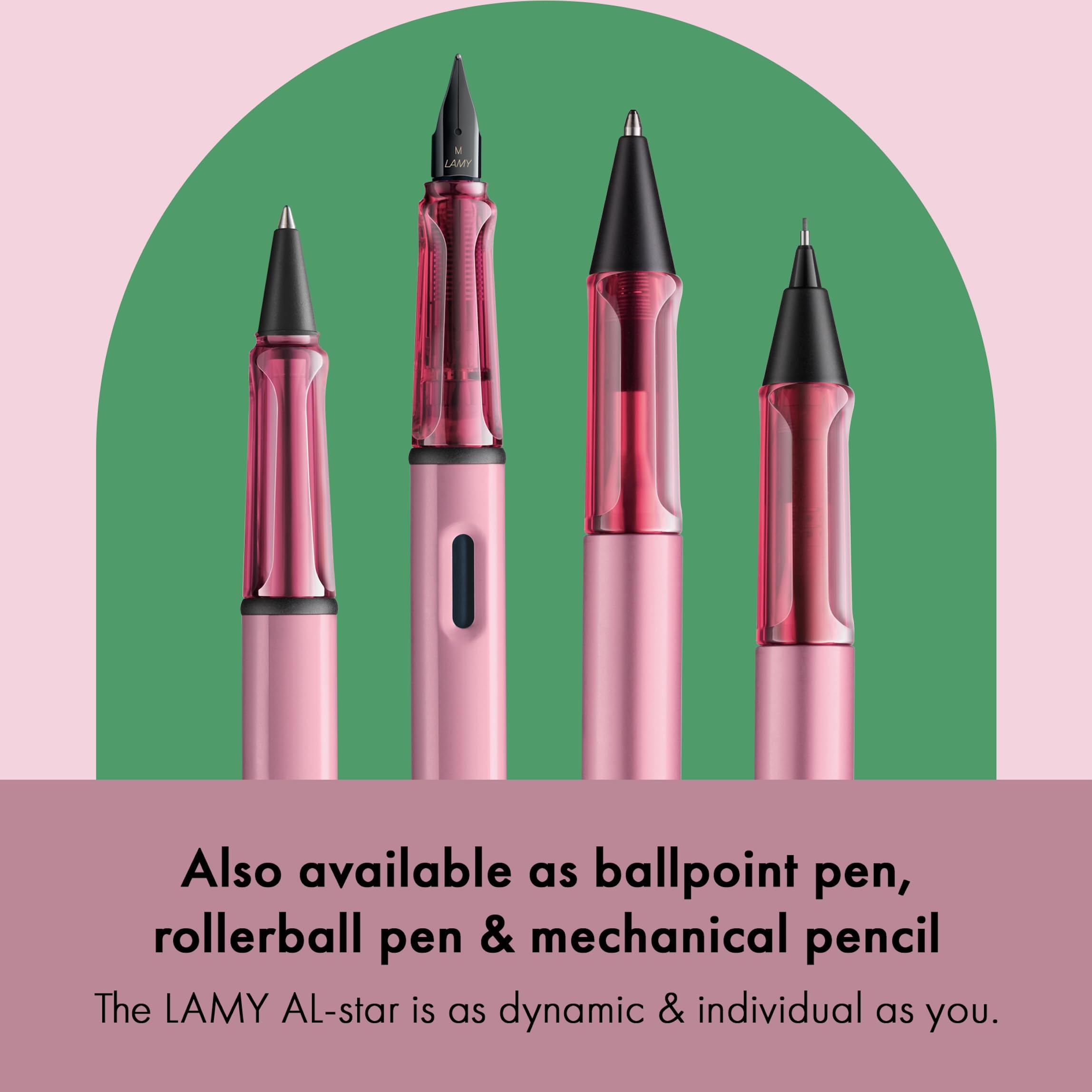 LAMY Fountain Pen F Fine Point Alstar Autumn Pink Limited Edition