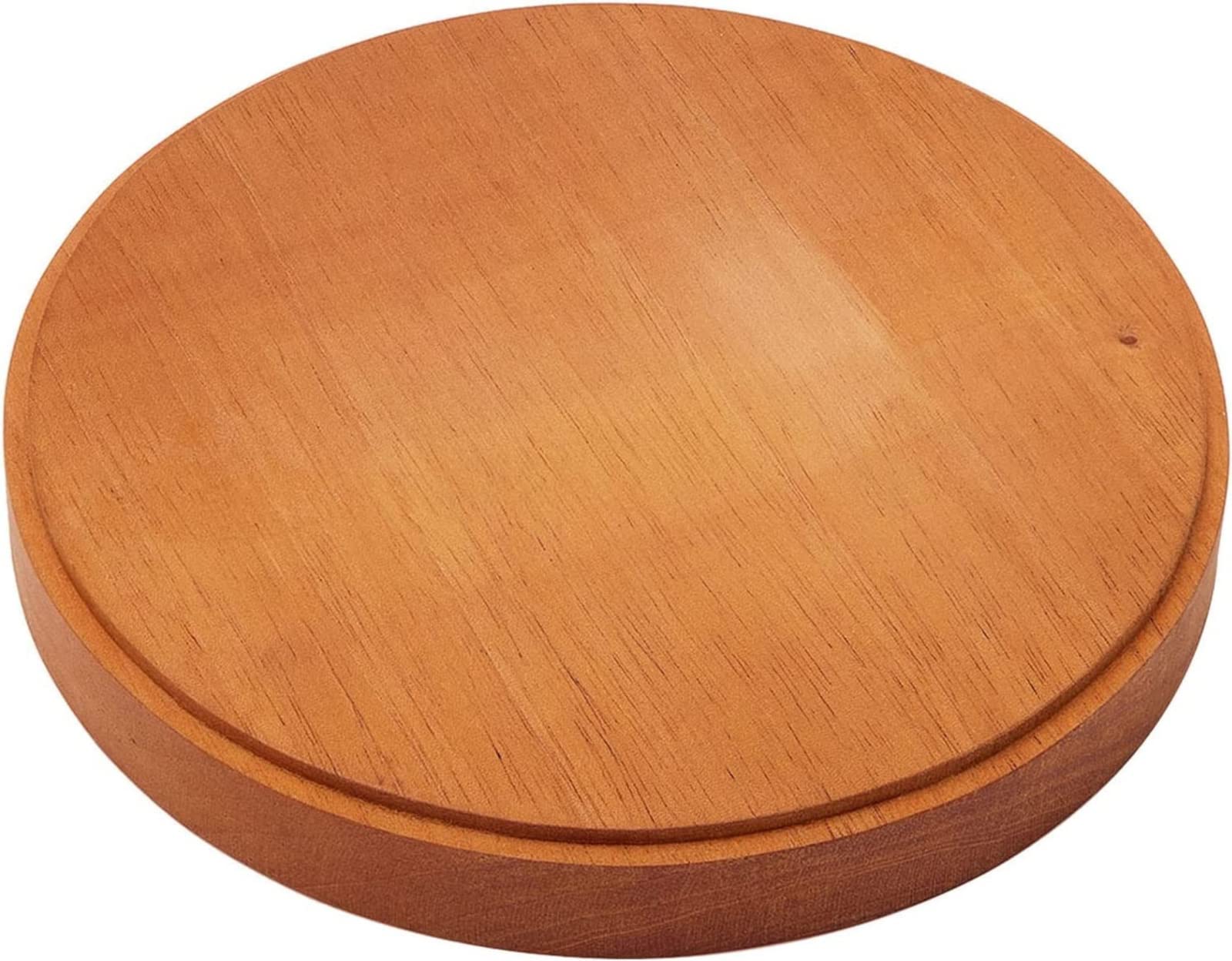 GSI Creos Wooden Display Base Round 15cm for Hobby Models