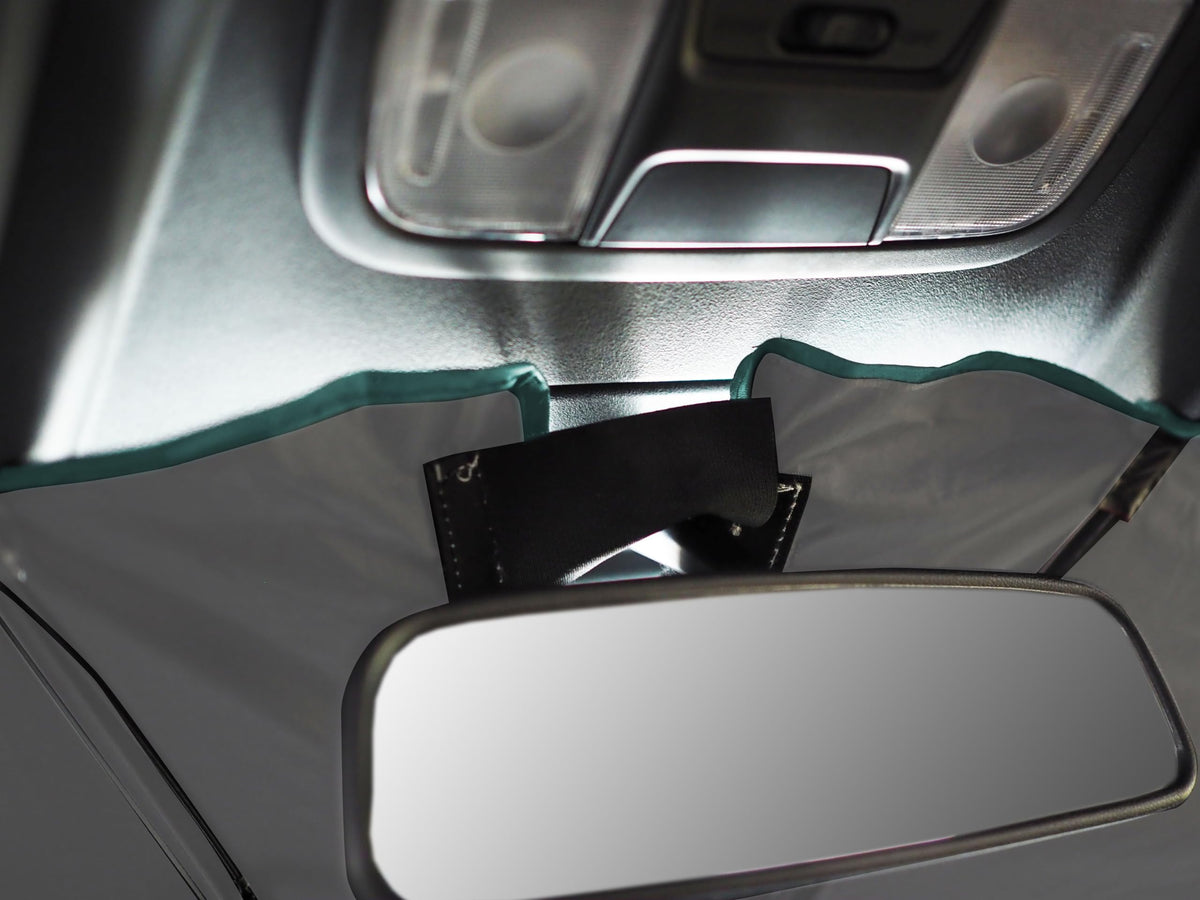 Mitsukin Shoji 3-Way Car Sunshade with Flexible Design for Front Windshield