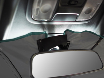 Mitsukin Shoji 3-Way Car Sunshade with Flexible Design for Front Windshield
