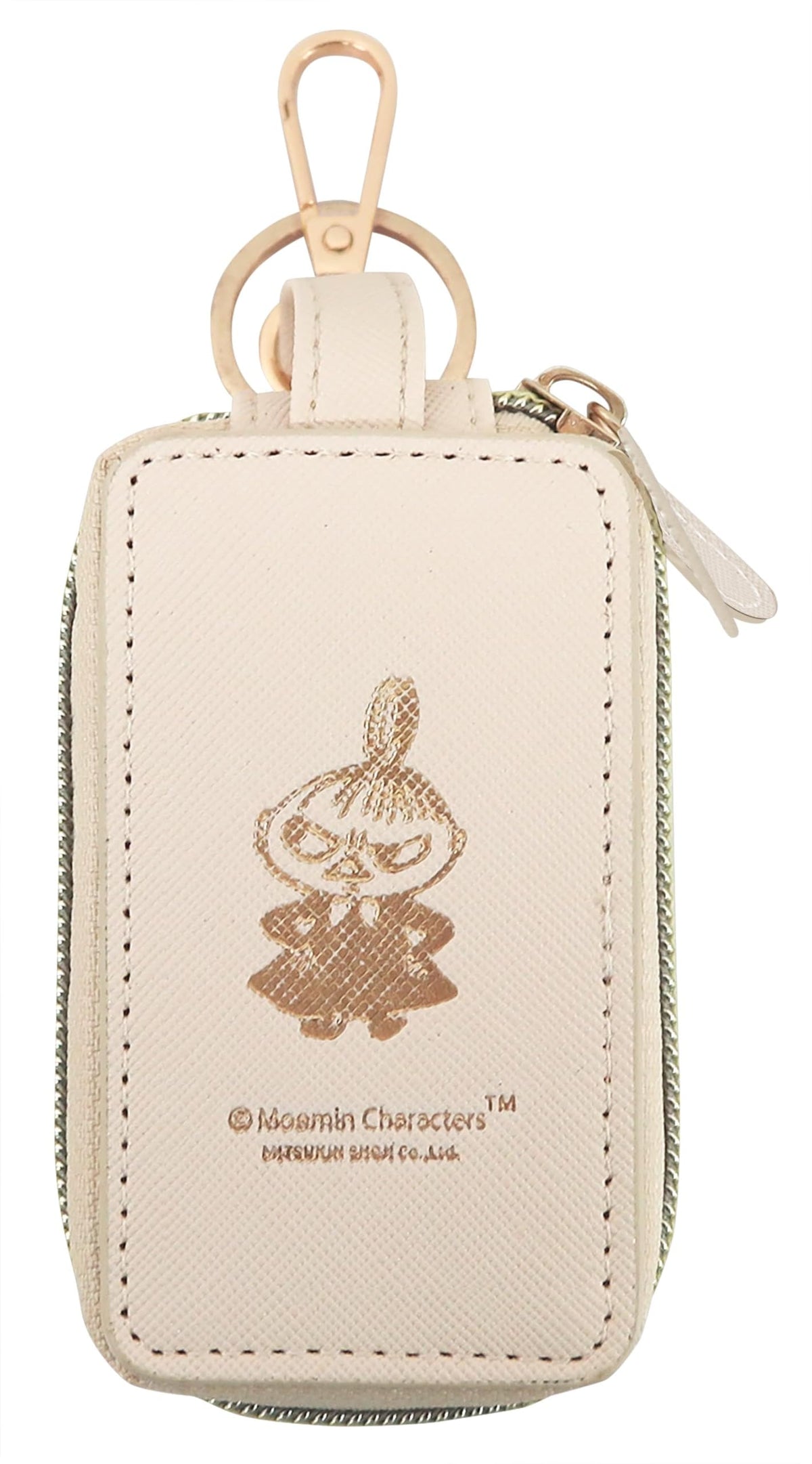 Meiho Double Pocket Key Case Little My Ivory Color