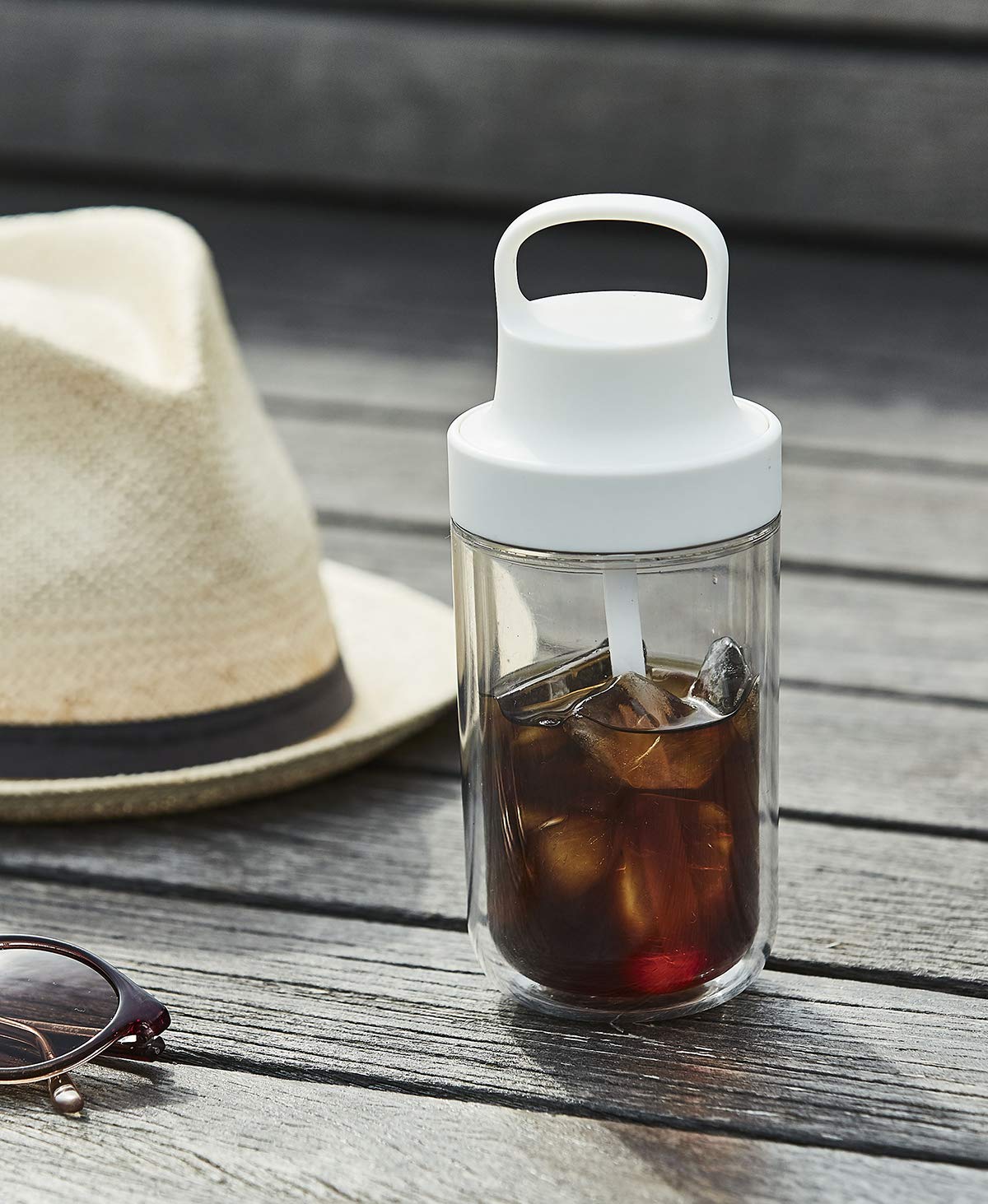 KINTO Tugo Bottle 360ml with Straw Lightweight and Dishwasher Safe