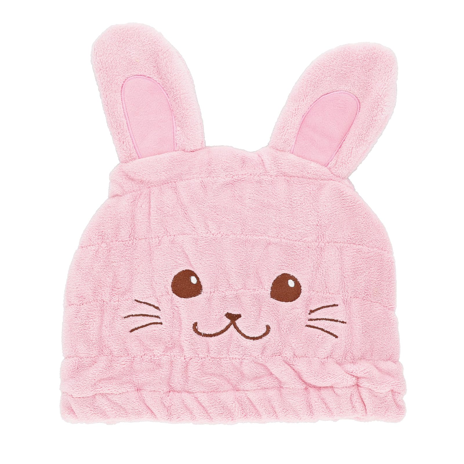 Marushin Kids Swim Towel Cap Rabbit Design for Hair Drying