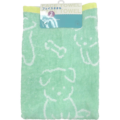 Hayashi Face Towel Set Soft and Absorbent 34x80cm