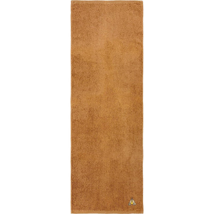 Hayashi Long Face Towel with Antimicrobial Function 34x100cm Brown