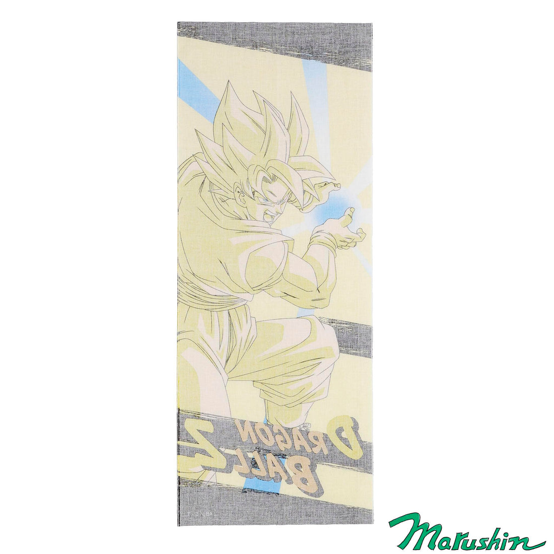 Marushin Dragon Ball Z Wild Super Saiyan Goku Hand Towel 100% Cotton