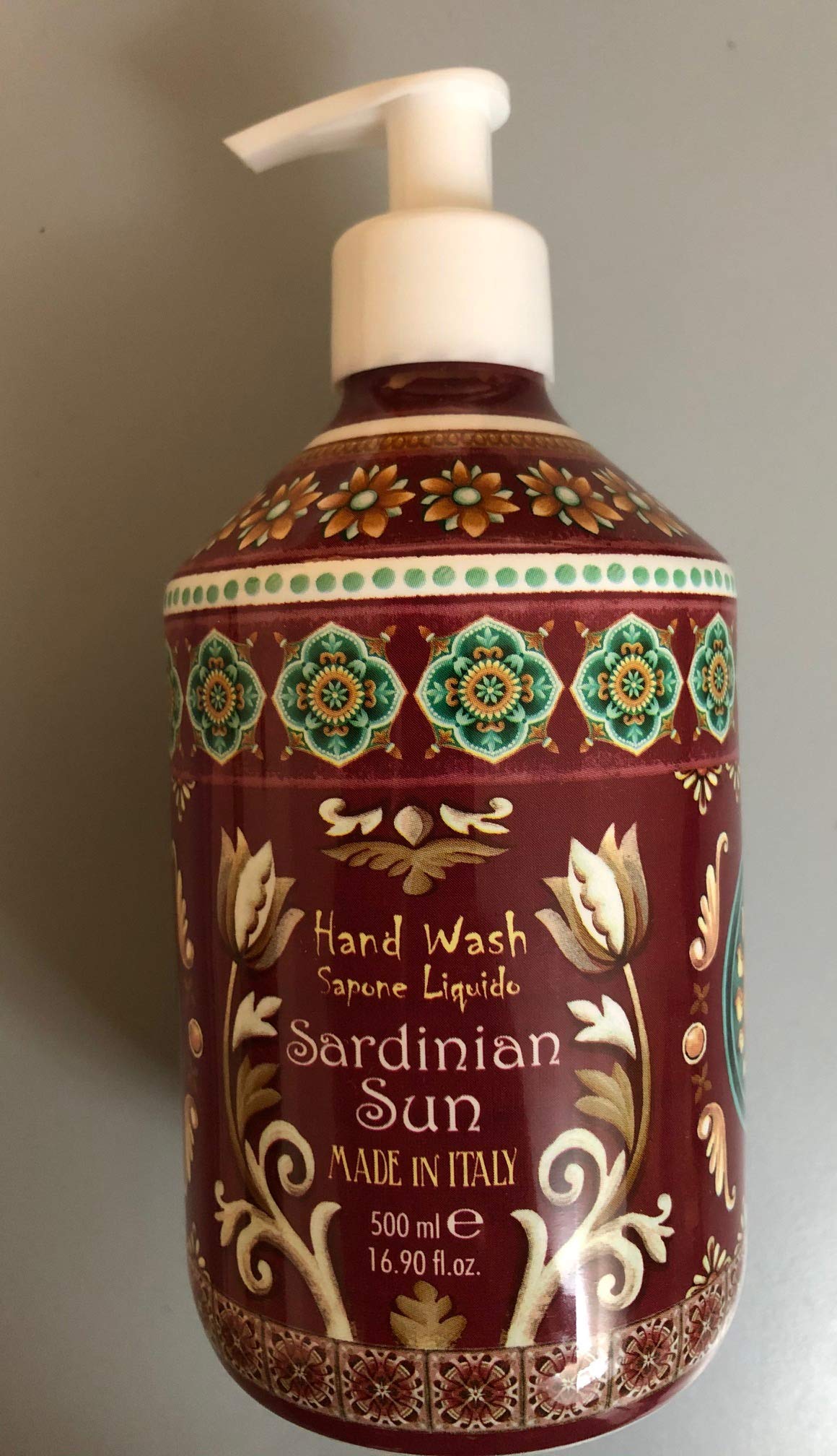 Rudy Le Maioliche Liquid Soap 300ml with Sardinia Sun Fragrance