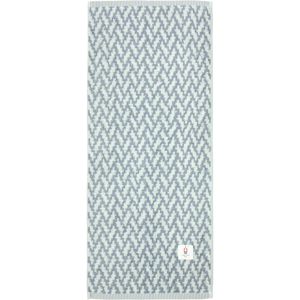 Hayashi Face Towel Soft and Absorbent 34x80cm Imabari Towel Grey