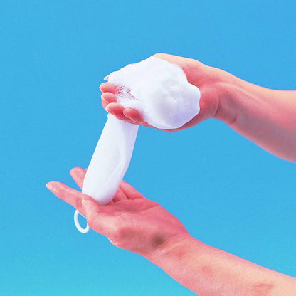 KOKUBO Mini Whipped Facial Cleansing Net with Wall Mount Ring 5x18x3.1cm