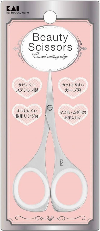 KAI Eyebrow Scissors for Precise Trimming Made in Japan