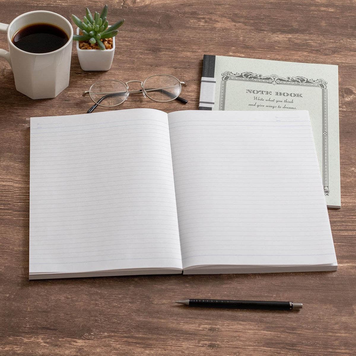 Apica B5 Notebook with 7mm Ruled Pages 150 Sheets