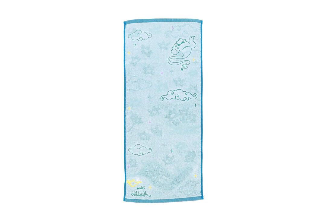 Marushin Face Towel Disney Aladdin Jasmine Iconic Lamp 100% Cotton