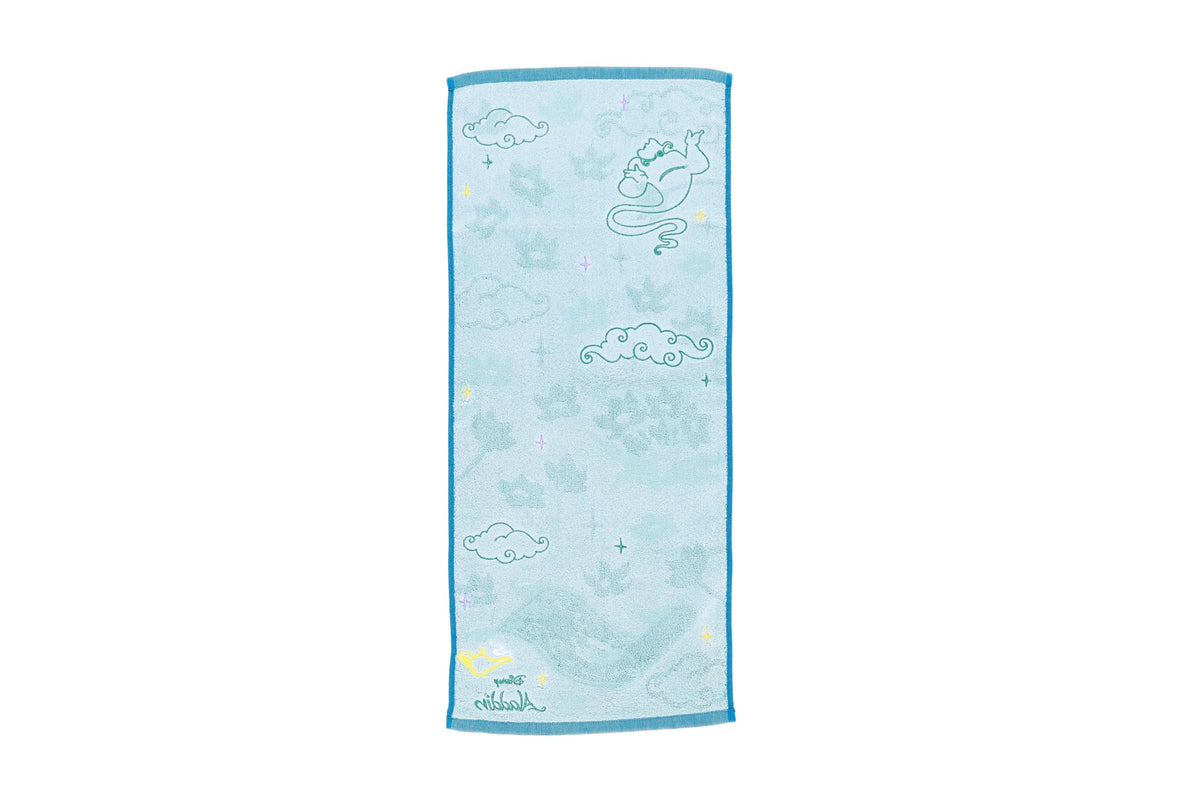 Marushin Face Towel Disney Aladdin Jasmine Iconic Lamp 100% Cotton