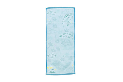 Marushin Face Towel Disney Aladdin Jasmine Iconic Lamp 100% Cotton