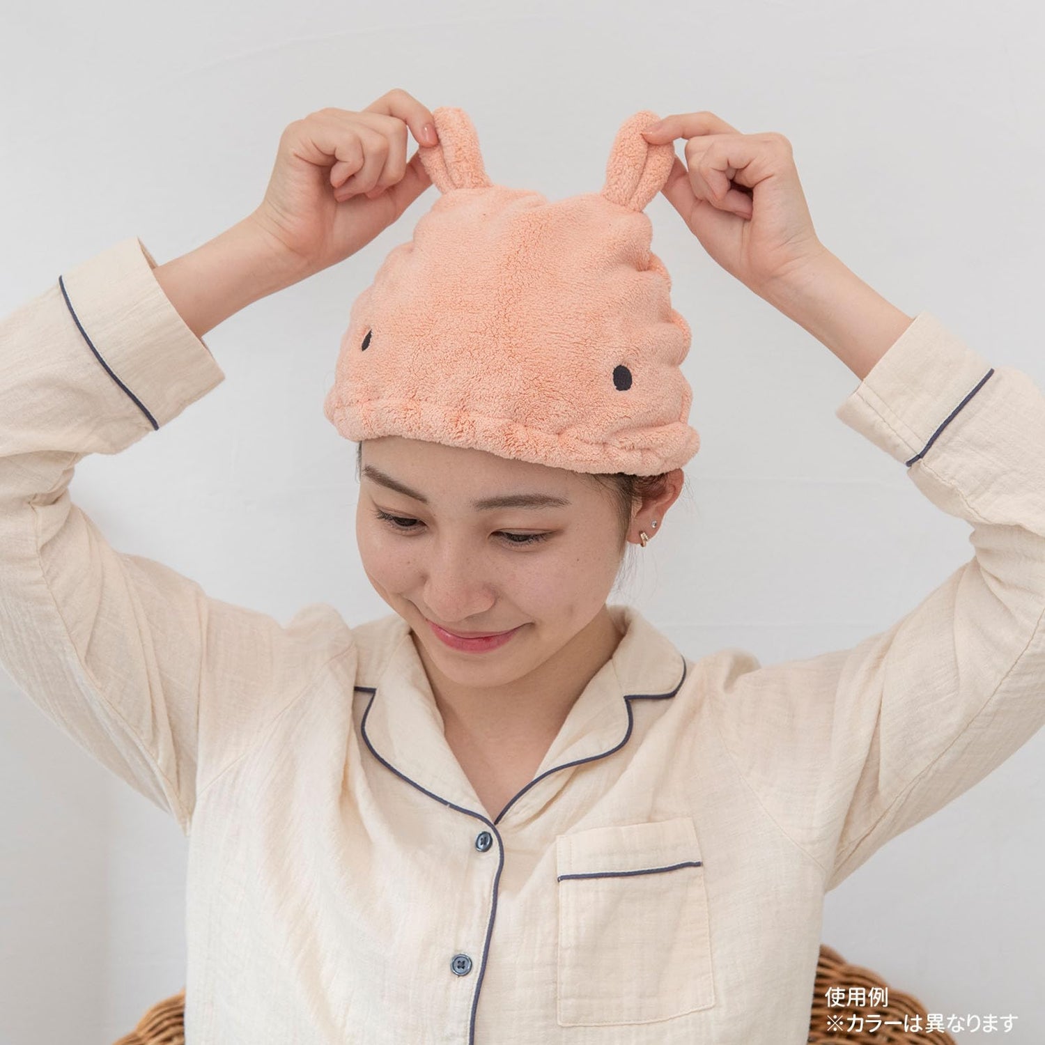 LIV HEART Animal Hair Cap Penguin Soft Quick-Dry Towel 22cm
