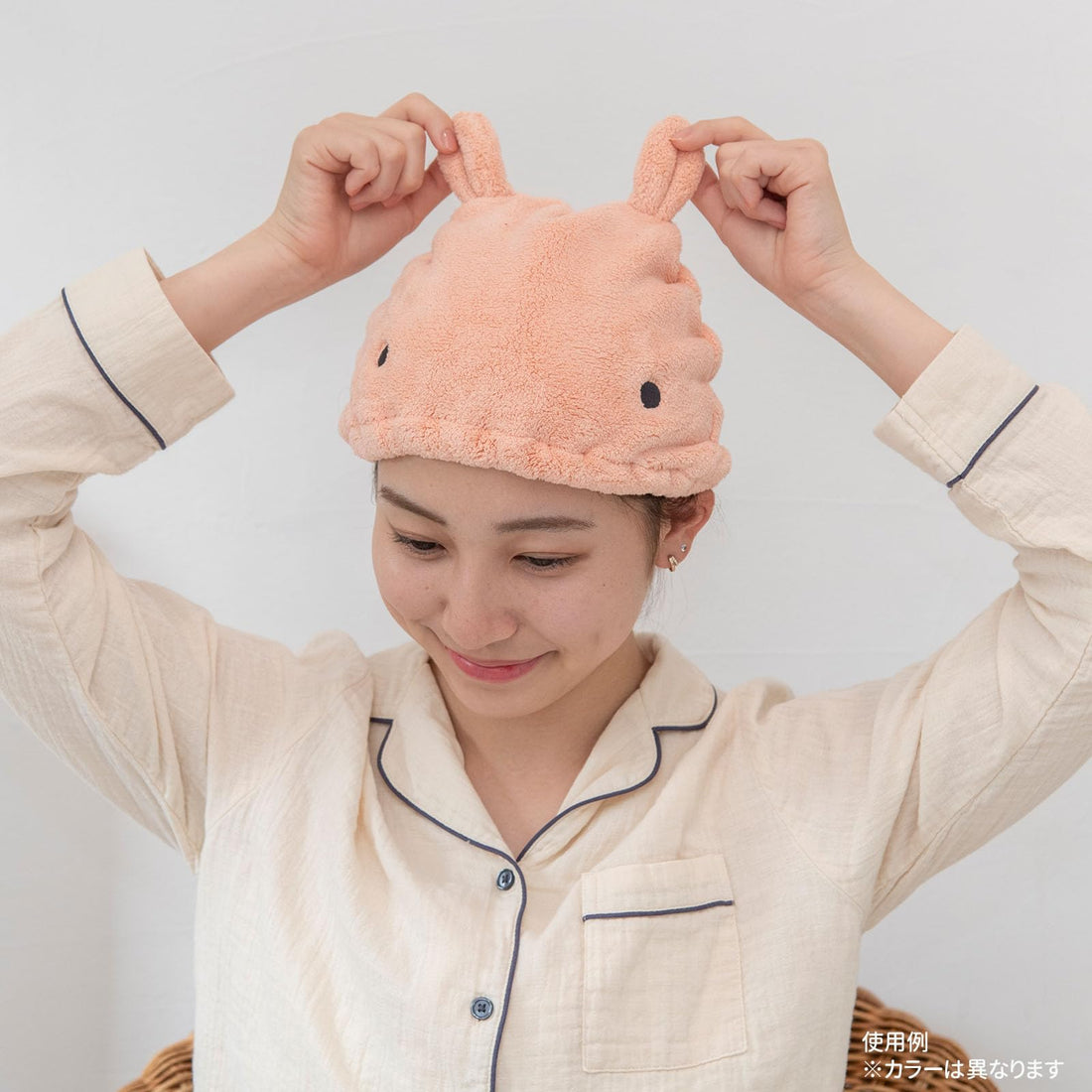 LIV HEART Hair Cap Animal Quick-Dry Towel Shark 22cm