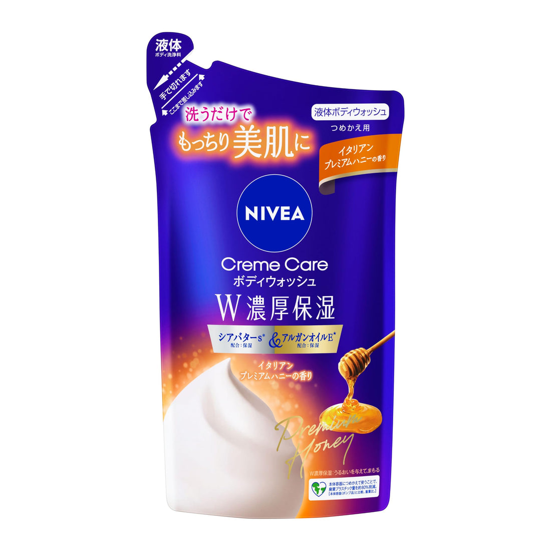 NIVEA Cream Care Body Wash with Italian Honey Scent 340ml
