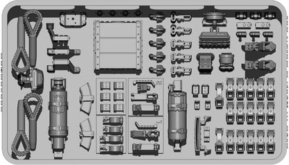 BSK Model 1/35 Scale Detail Set for German III Assault Gun B Type