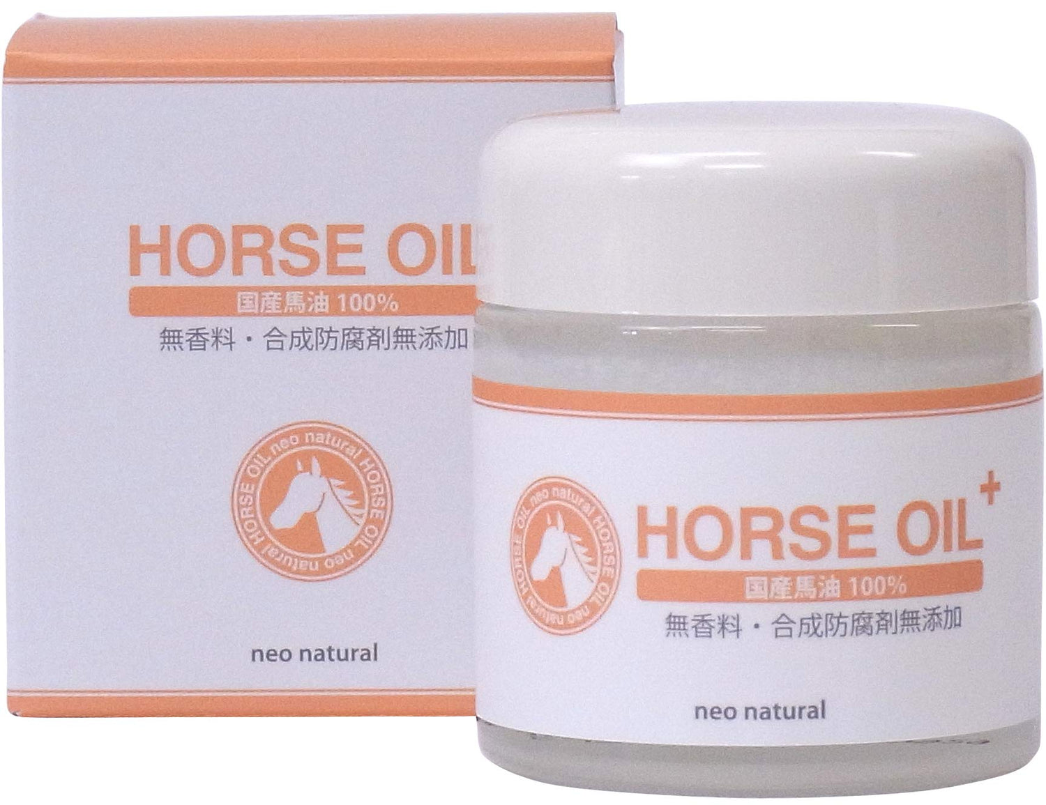 neo natural Horse Oil Cream 52ml for Moisturizing and Nourishing Skin