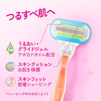 Gillette Venus Embrace Razor Blades for Smooth Skin 3 Count