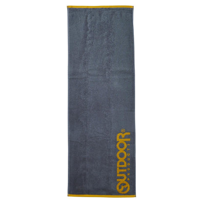 NASTO Long Face Towel 100% Cotton 31x90cm Charcoal Gray