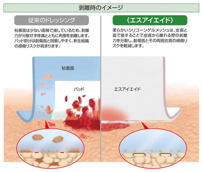 ALCARE Silicone Gel Dressings for Wound Care 50 Count