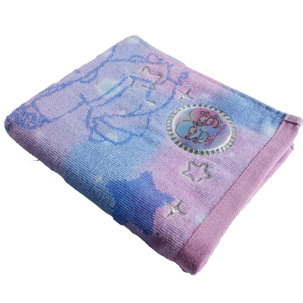 Marushin Face Towel Little Twin Stars 100% Cotton Anti-Bacterial Gift