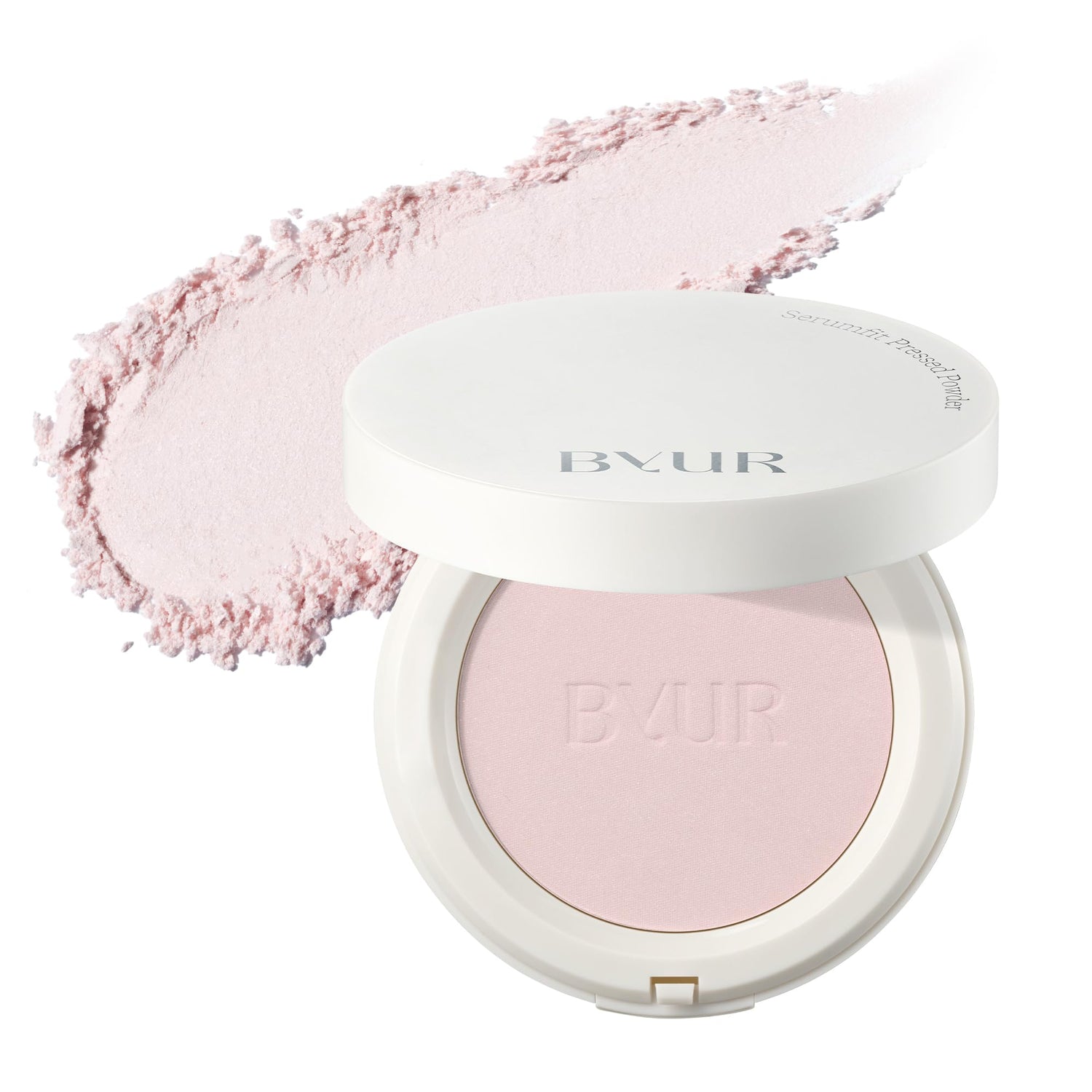 ByUR Pressed Powder Moist 01 Pink for a Smooth Semi-Glow Finish