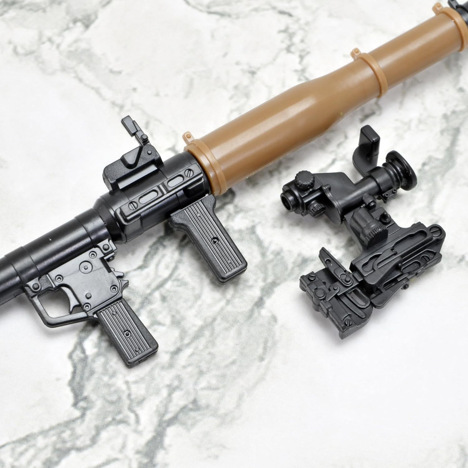 TOMYTEC 1/12 Little Armory RPG7V2 Type Unpainted Assembly Kit