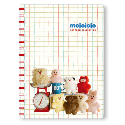 mojojojo Pattern Collection B6 Ring Notebook Yellow