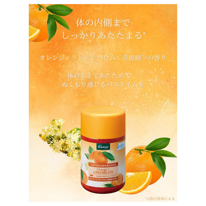 Kneipp Bath Salt Orange Linden Blossom 850g for Relaxation