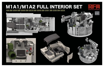 Rye Field Model 1/35 M1A1/M1A2 Abrams Full Interior Set