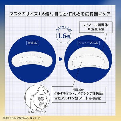 KOSE Clear Turn Hyaluronic Micro Patch Face Mask for Pores and Fine Lines