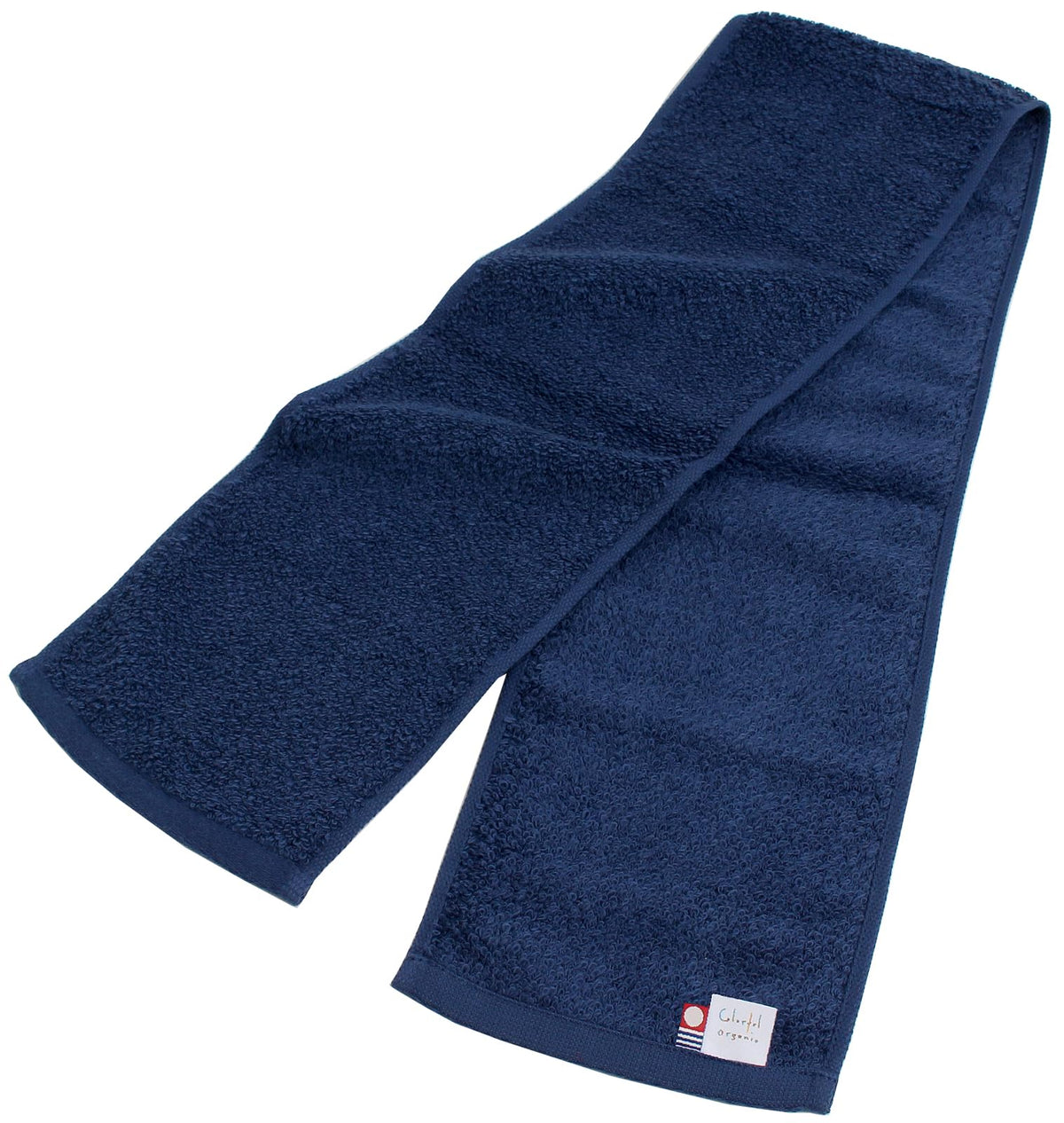 Hondataoru Imabari Towel Muffler Towel Navy 15x110cm Soft and Absorbent
