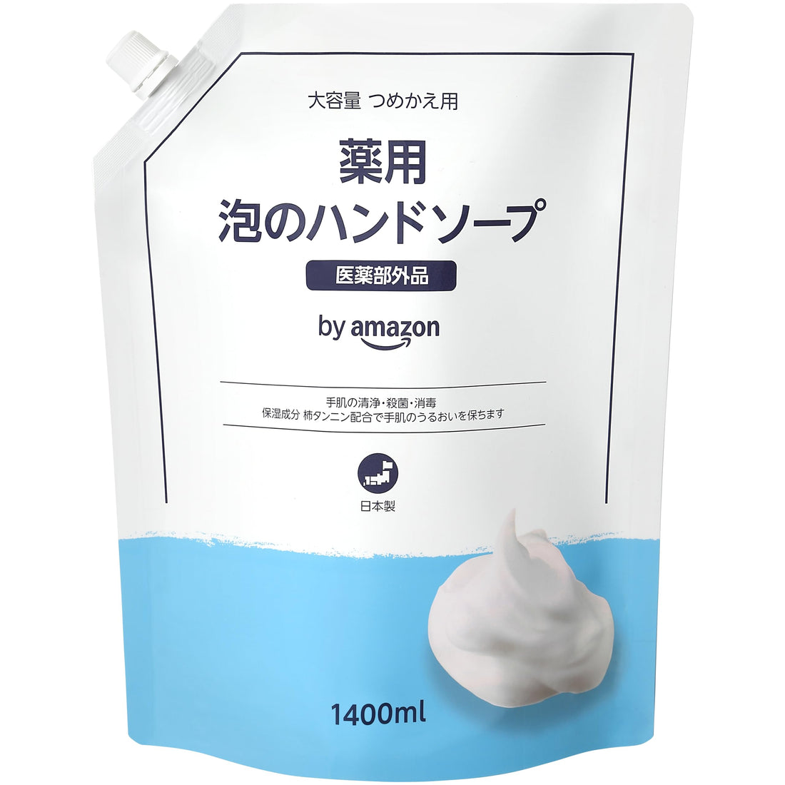 by Amazon Foaming Hand Soap Refill 1400ml Made in Japan