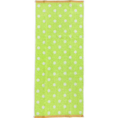 Hayashi Face Towel Set Soft and Absorbent Green 34x80cm