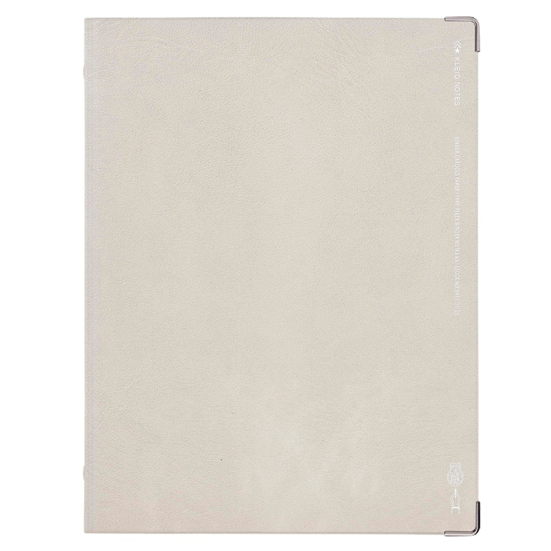 Kleid A5 Binder Notebook in Gray for Organized Note-Taking