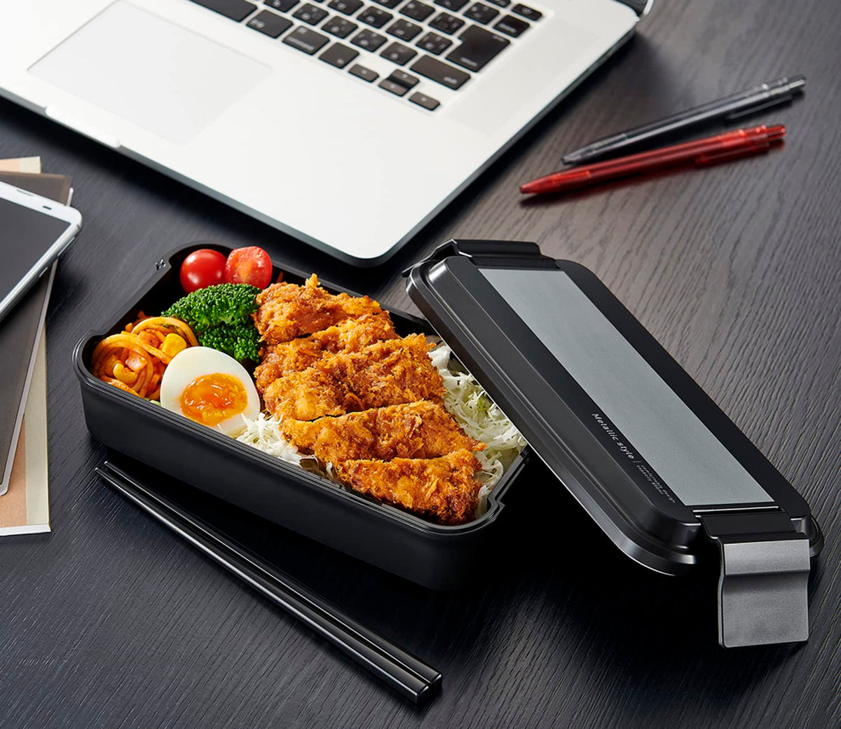 OSK Navy Lunch Box for Convenient Meal Prep