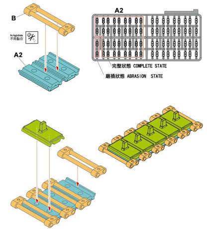 AFV Club 1/35 M109 Self-Propelled Howitzer Model Kit with Movable Tracks