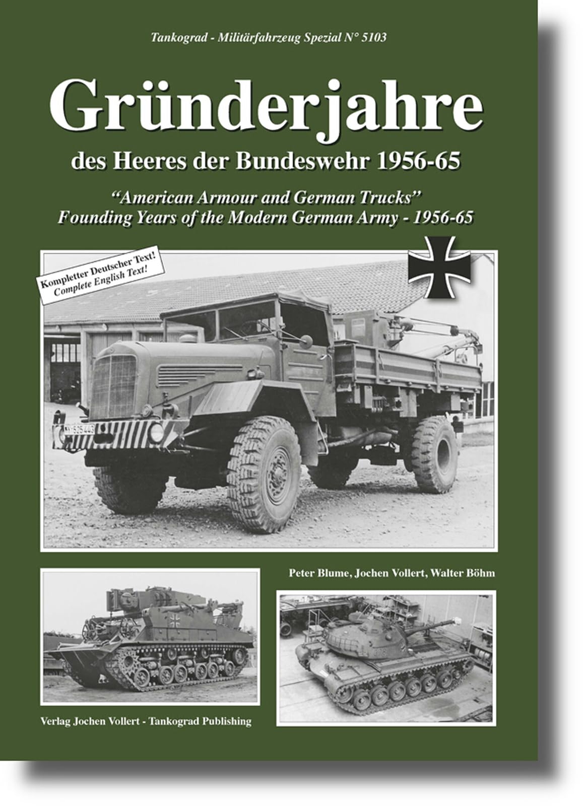 Tankograd 1/35 Scale Model Book on Early German Bundeswehr Vehicles