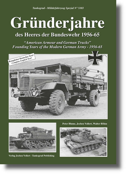 Tankograd 1/35 Scale Model Book on Early German Bundeswehr Vehicles