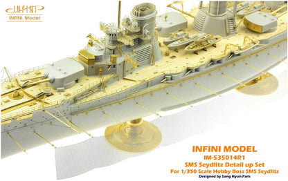 Infini Model 1/350 Scale Parts Set for German Navy Cruiser Seydlitz