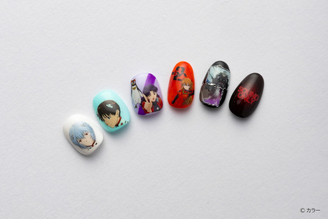 GSI Creos Evangelion Nail Seal Main Characters 2 for Model Kits